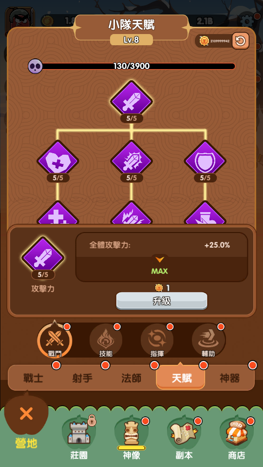 加藤超の金手指 - 天賦點數 1