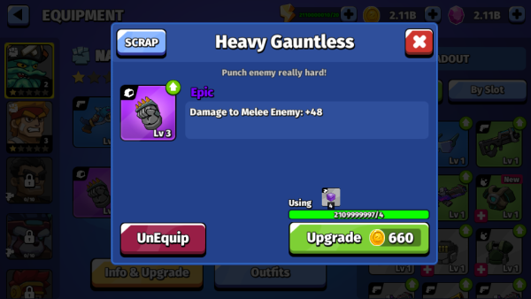 加藤超の金手指 - 裝備升級卷