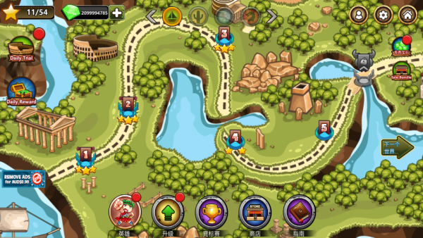 加藤超の金手指 - 狂野幻想王國：TD 遊戲