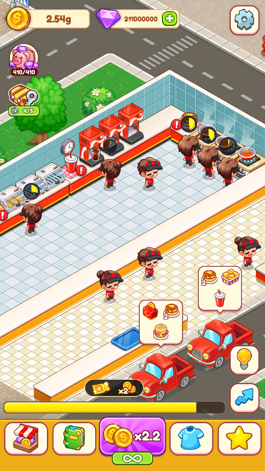 加藤超の金手指 - Billionaire Chef Idle Tycoon