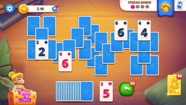 加藤超の金手指 - Disney Solitaire 1