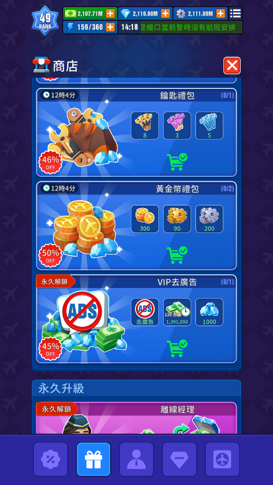 空閒機場帝國、Idle Airport Empire Tycoon (6) 加藤超の金手指 - 空閒機場帝國、Idle Airport Empire Tycoon 6