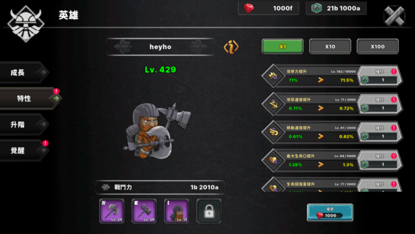 加藤超の金手指 - 放置矮人 RPG：最強培養計畫 Dwarf Idle RPG 4