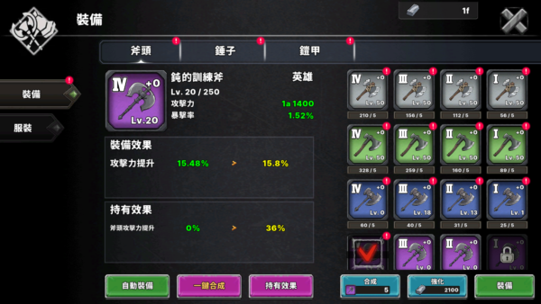 加藤超の金手指 - 放置矮人 RPG：最強培養計畫 Dwarf Idle RPG 7